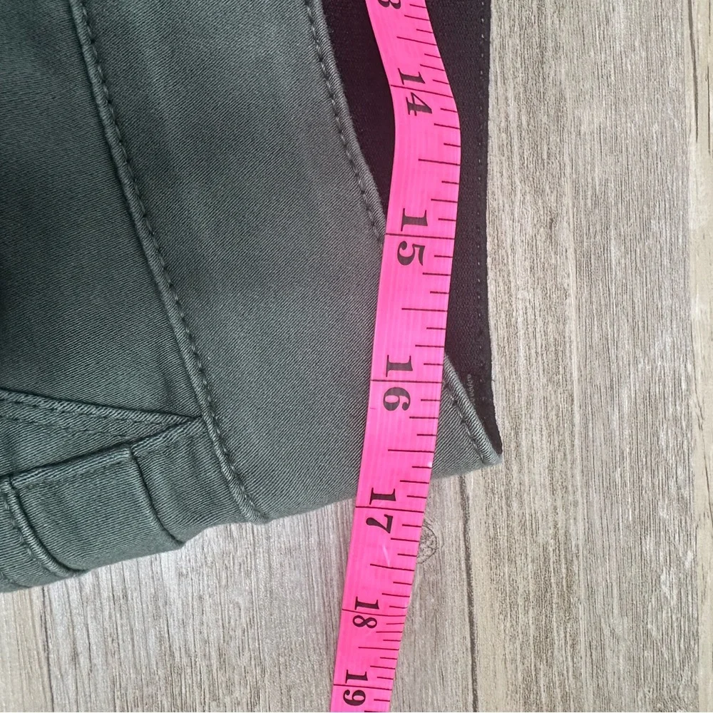 G. H. Bass Olive Green Rosemary High Waist Skinny Ankle Jeans NWT Size 14 NEW